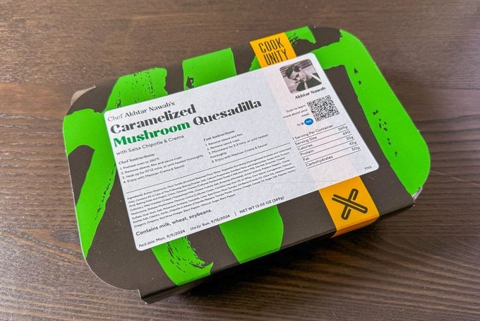 Caramelized Mushroom Quesadilla