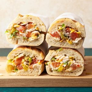 Turkey Bacon Ranch Stuffed Sub Salad Sandwich Exps Tohd25 280369 Sarahtramonte 5